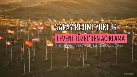 EMEP Genel Başkan Yardımcısı Tüzel'den "Saray rejimi ülke ve halk üzerinde bir yüktür" açıklaması