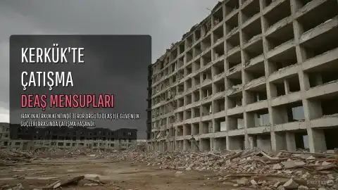 Kerkük'te DEAŞ Çatışması: 1 Sivil Hayatını Kaybetti, 2 Güvenlik Görevlisi Yaralandı