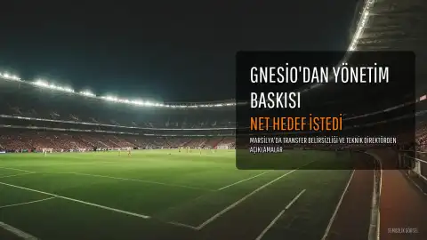 Marsilya Teknik Direktörü Genesio'dan Kulüp Sahibine Hedef Baskısı: "Net Bir Yol Haritası Bekliyoruz"