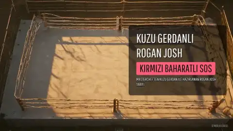 MasterChef Rogan Josh: Kuzu Gerdan ile Kırmızı Soslu Et Yemeği Tarifi