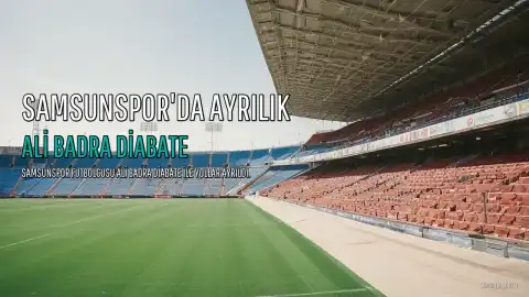Samsunspor'da Ali Badra Diabate Dönemi Sona Erdi