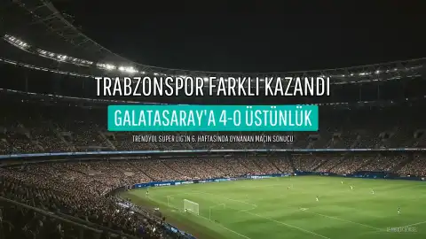 Trabzonspor, Galatasaray'ı 4-0 Mağlup Etti: Okan Buruk'tan İstifa Sorusu Hakkında Açıklama