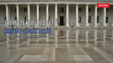 Trump: İran'ın 7 Günlük Ateşkes Teklifini Reddettim