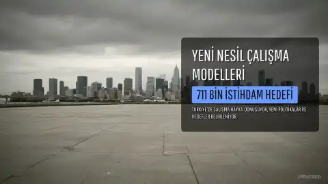 Türkiye'de Çalışma Hayatı Dönüşüyor: Yeni Nesil Modeller ve 711 Bin İstihdam Hedefi