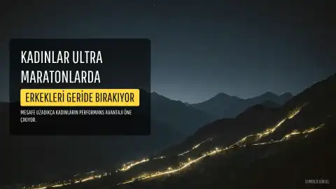 Ultra Maratonlarda Kadınlar Erkekleri Geride Bırakıyor: Mesafe Uzadıkça Performans Farkı Kapnıyor