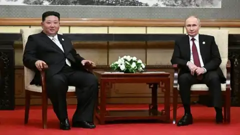 Putin'den Kim Jong-un'a Kuzey Kore'nin Kuruluş Yıl Dönümü Tebriği