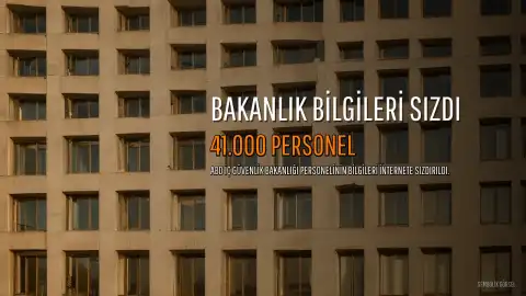 ABD İç Güvenlik Bakanlığı Personeline Ait Binlerce Bilgi Sızdırıldı