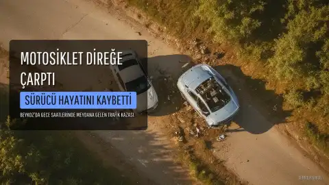 Beykoz'da Motosiklet Kazası: 31 Yaşındaki Sürücü Hayatını Kaybetti