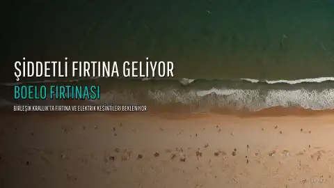 Birleşik Krallık'ta İkinci Fırtına: Boelo Geliyor, Binlerce Konut Elektriksiz Kaldı
