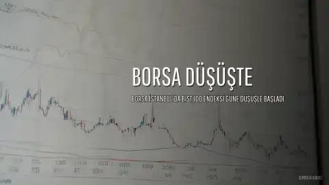 Borsa İstanbul Güne Düşüşle Başladı: BIST 100 Endeksi 12.052,94 Puana Geriledi