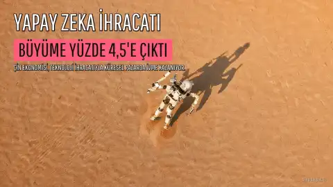 Çin Ekonomisi Yapay Zeka İhracatıyla Yüzde 4,5 Büyüdü