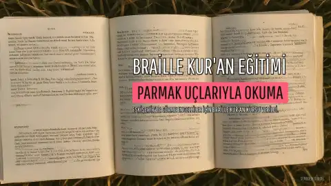 Eskişehir'de Görme Engelliler İçin Braille Kur'an Kursu Hem Eğitim Hem Sosyalleşme İmkanı Sunuyor