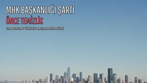 Fırat Aydınus'tan MHK Başkanlığı Açıklaması: "Önce Temizlik Şart!"