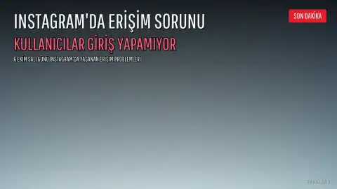 Instagram'da Erişim Sorunu: Kullanıcılar Giriş Yapamıyor, İçerikler Yüklenmiyor