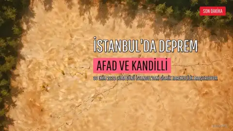 İstanbul'da Deprem Olup Olmadığı Araştırılıyor
