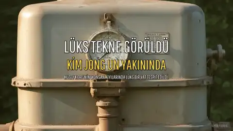 Kuzey Kore Lideri Kim Jong Un'un Yazlık Konutu Yakınında Lüks Tekne Görüldü: 50 Metrelik Havuz ve Kaydıraklar Dikkat Çekti