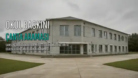 Milli Eğitim Bakanlığı Müfettişleri Samsun'da Bir İlkokulu Bastı: Çanta Araması Tepki Çekti