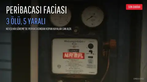 Nevşehir Göreme'de Peribacasından Kopan Kayalar Can Aldı: 3 Ölü, 5 Yaralı