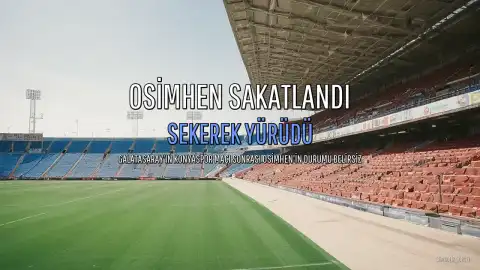 Victor Osimhen'den Sakatlık Endişesi: Konyaspor Maçında Yerini Bıraktı