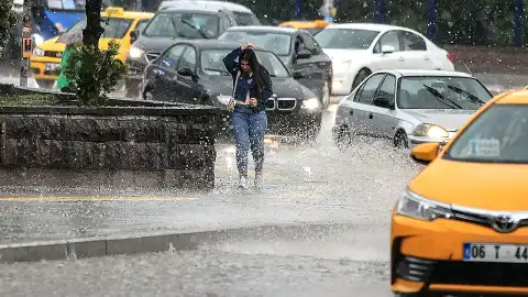 15 İl İçin Kuvvetli Yağış Uyarısı Yapıldı