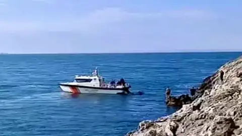 15 Metre Derinlikte Baygın Bulunan Dalgıç Hastaneye Kaldırıldı