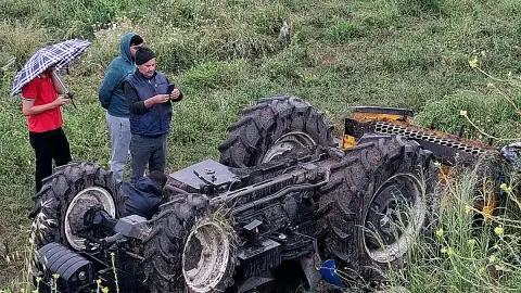 15 Yaşındaki Genç Traktör Kazasında Hayatını Kaybetti