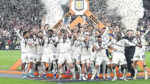 Aston Villa, UEFA Avrupa Ligi'nde Şampiyon Oldu