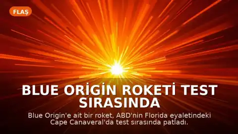 Blue Origin Roketi Test Sırasında Patladı, Jeff Bezos'tan Açıklama Geldi