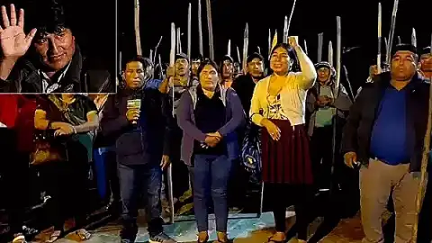 Bolivya'da Evo Morales'in Kaçırılacağına Dair Söylentiler Halkı Ayağa Kaldırdı
