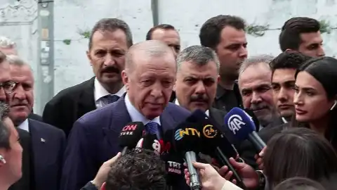 Cumhurbaşkanı Erdoğan Ayasofya'da Cuma Namazı Sonrası Açıklamalarda Bulundu