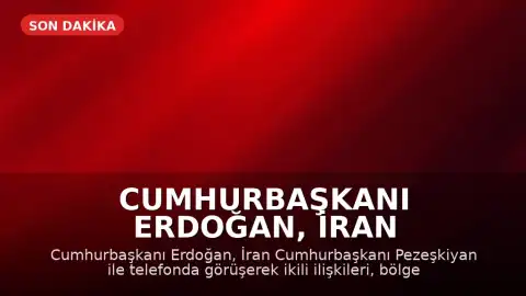 Cumhurbaşkanı Erdoğan, İran Cumhurbaşkanı Pezeşkiyan ile Görüştü