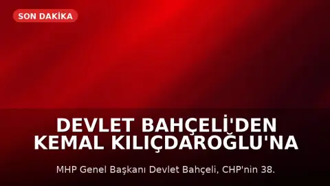 Devlet Bahçeli'den Kemal Kılıçdaroğlu'na Çağrı: Feragat Etmeli
