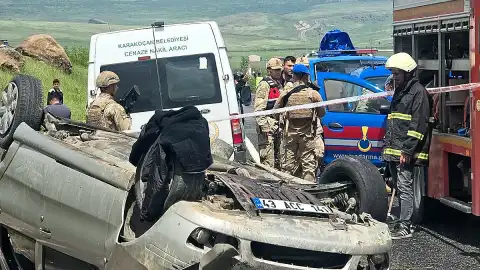 Elazığ'da Trafik Kazası: Sürücü Hayatını Kaybetti, 3 Yaralı