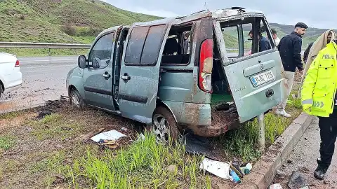 Erzurum'da Trafik Kazası: 7 Yaralı