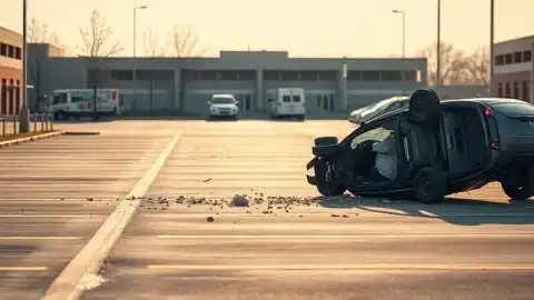 Bolu'da Takla Atan Otomobildeki 2 Kişi Kazayı Hasarsız Atlattı