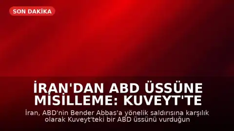 İran'dan ABD Üssüne Misilleme: Kuveyt'te Hava Saldırısı