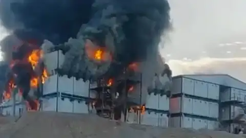 Kahramanmaraş'ta Şantiyede Yangın: 1 İşçi Hayatını Kaybetti, 6 Yaralı