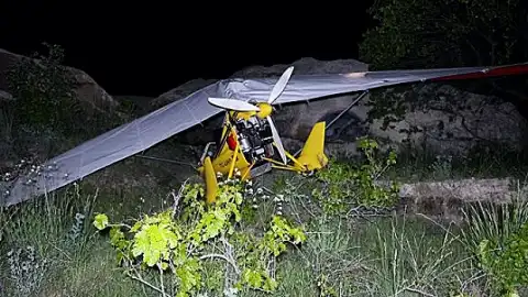 Kapadokya'da Motor Arızası Yapan Microlight Hava Aracı Zorunlu İniş Yaptı: 2 Yaralı