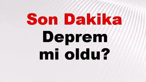 Malatya'da Deprem: Yeşilyurt'ta 3.5 Şiddetinde Sarsıntı