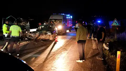 Mersin'de Zincirleme Kazada 1 Kişi Hayatını Kaybetti, 5 Kişi Yaralandı