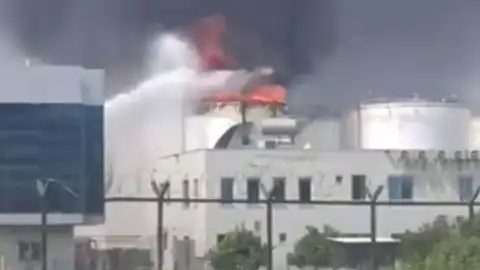 Mersin'deki Biyodizel Üretim Tesisinde Yangın