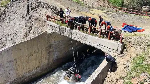 Muş'ta Çaya Düşen G.Y.'nin Cansız Bedenine 8 Gün Sonra Ulaşıldı