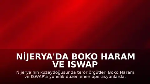 Nijerya'da Boko Haram ve ISWAP Operasyonlarında 92 Sivil Kurtarıldı