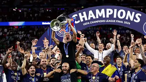 Paris Saint-Germain, UEFA Şampiyonlar Ligi'nde Üst Üste İkinci Kez Şampiyon Oldu