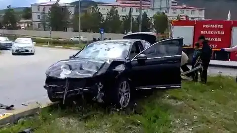 Refahiye'de Trafik Kazası: 6 Yaralı