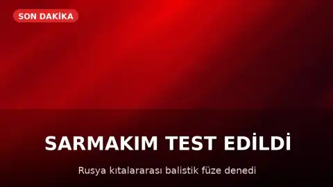 Rusya, 'Sarmat' kıtalararası balistik füzesini başarıyla test etti