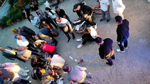 Sakarya'da Motosiklet Kazası: 2 Yaralı