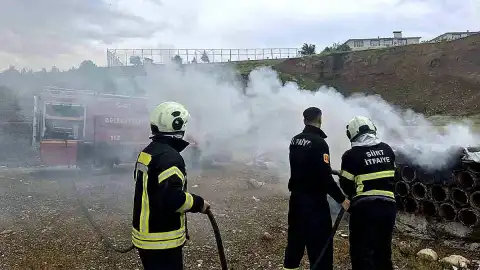 Siirt'te Çıkan Yangında Binlerce Arı Telef Oldu