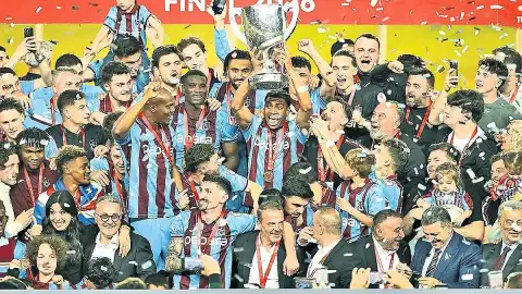 Trabzonspor, Ziraat Türkiye Kupası'nı 10. Kez Kazandı