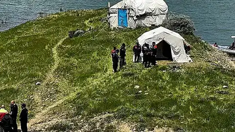 Yaşar Karayel Viyadüğü'nden Baraja Düşen H.G. İçin Arama Kurtarma Çalışmaları Sürüyor